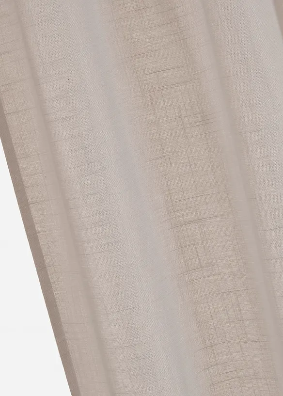 Gardin i material med struktur (1-pack), bonprix