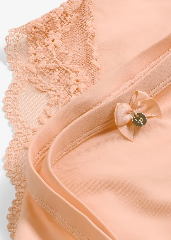 Maxihipstertrosa med skir spets, bonprix