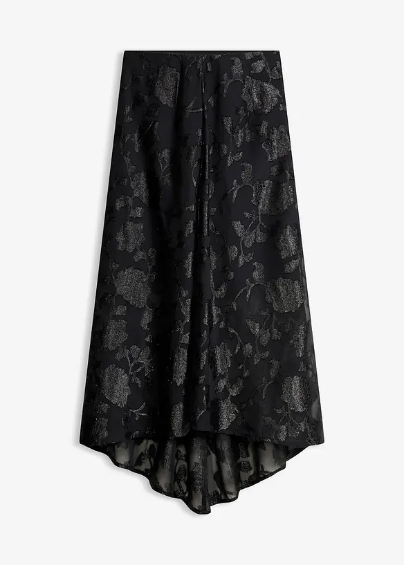 Maxikjol med asymmetrisk nederkant, bonprix