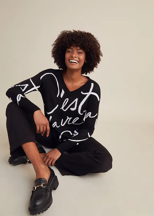 Tr&ouml;ja med text, bonprix