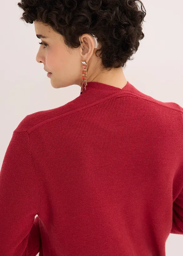 L&aring;ng cardigan med viskos, bonprix