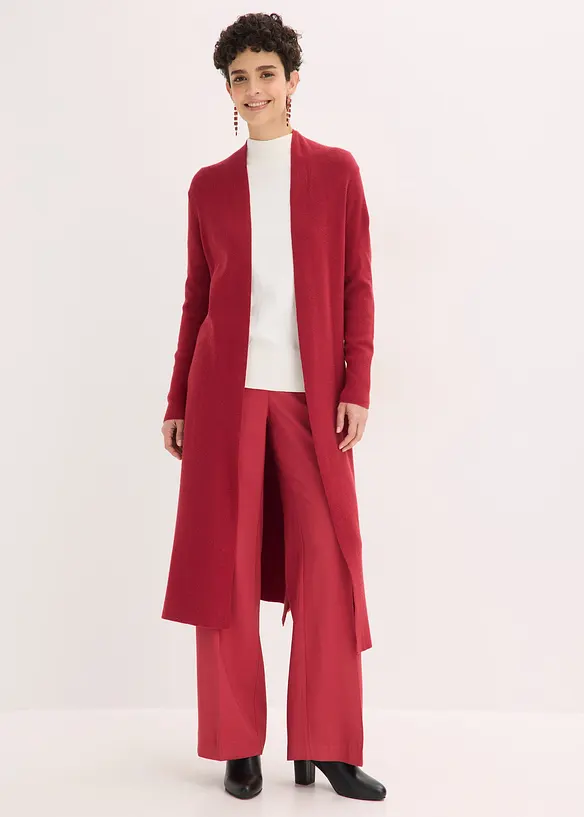 L&aring;ng cardigan med viskos, bonprix