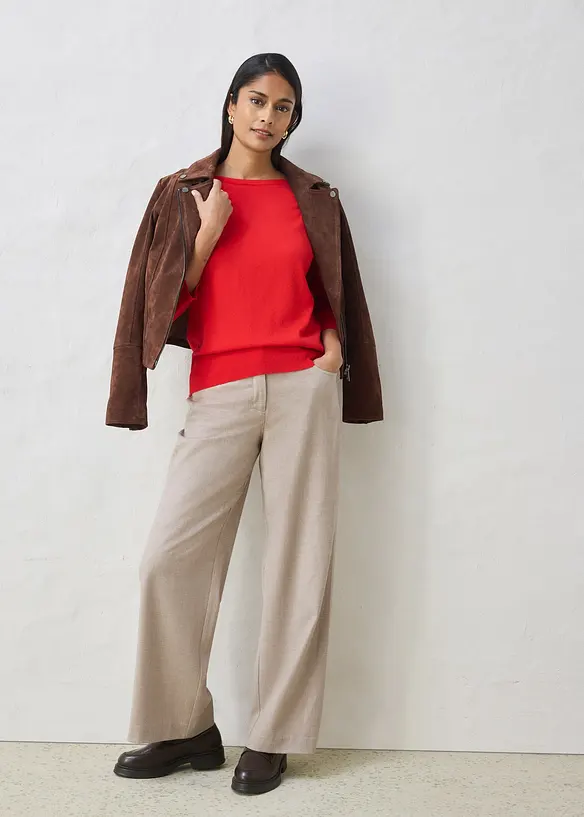 Tr&ouml;ja med sidenandel, bonprix