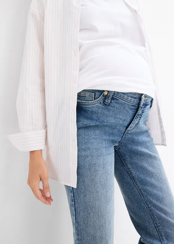 Mammajeans f&ouml;r graviditeten och efter&aring;t, Straight, bonprix