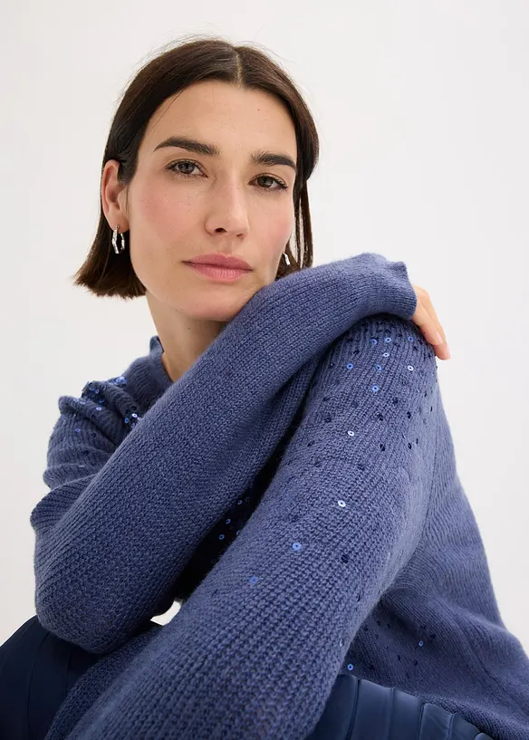 Tr&ouml;ja med paljetter, bonprix