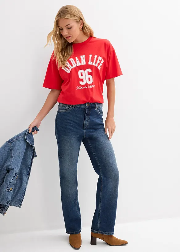 T-shirt i oversizemodell, bonprix