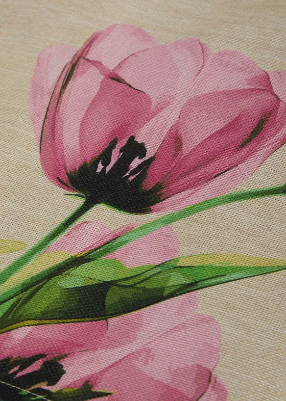 Bordsl&ouml;pare med tulpanm&ouml;nster, bonprix