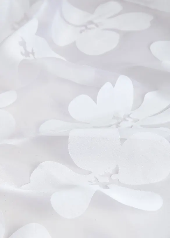 Gardin med burnout-m&ouml;nster (1-pack), bonprix