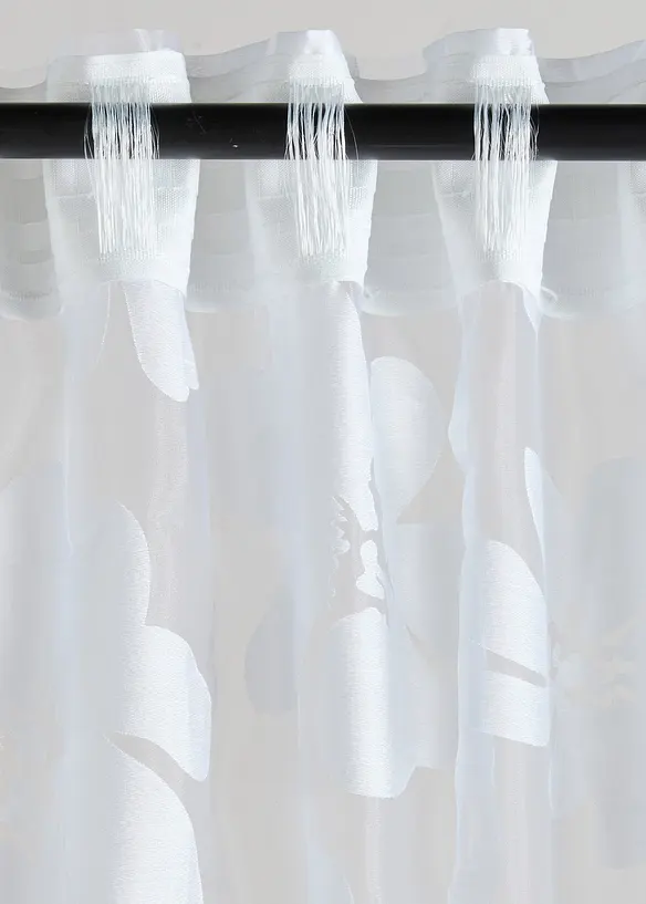 Gardin med burnout-m&ouml;nster (1-pack), bonprix