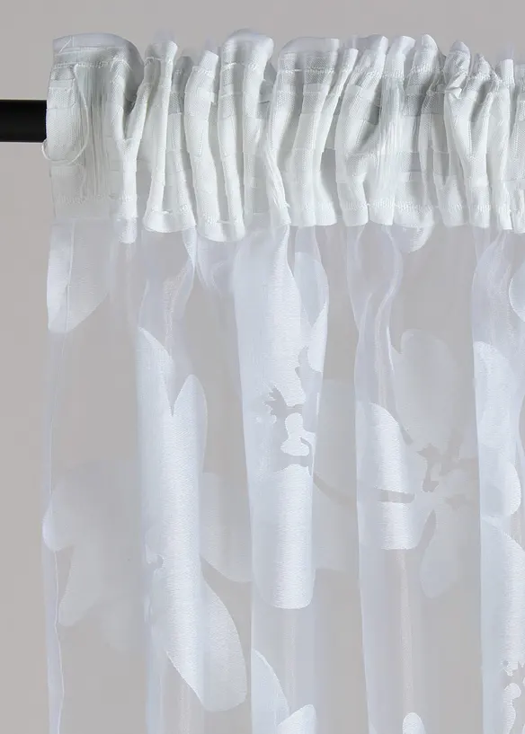 Gardin med burnout-m&ouml;nster (1-pack), bonprix