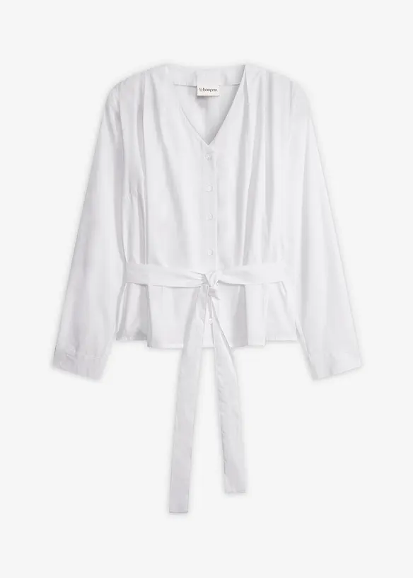 Blus i bomull, bonprix