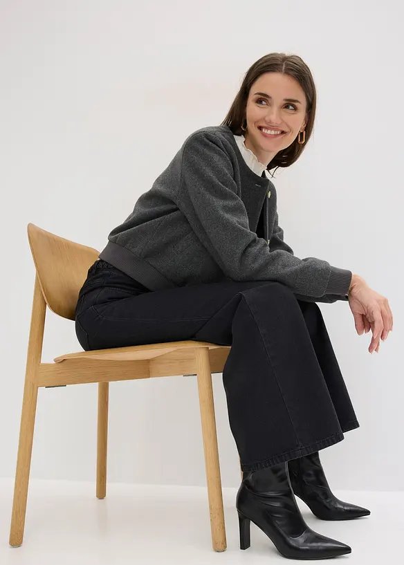 Twillbyxa i ekologisk bomull, bonprix