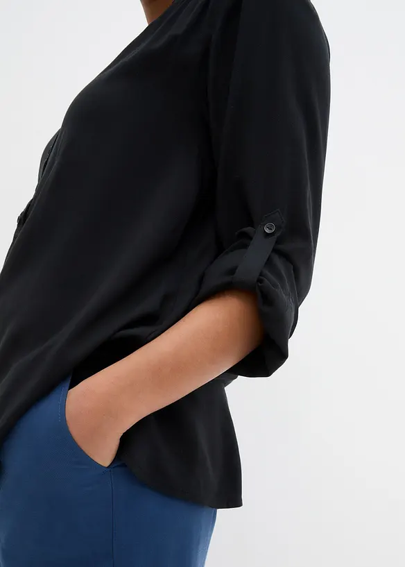 Tunika av mjuk viskos, bonprix