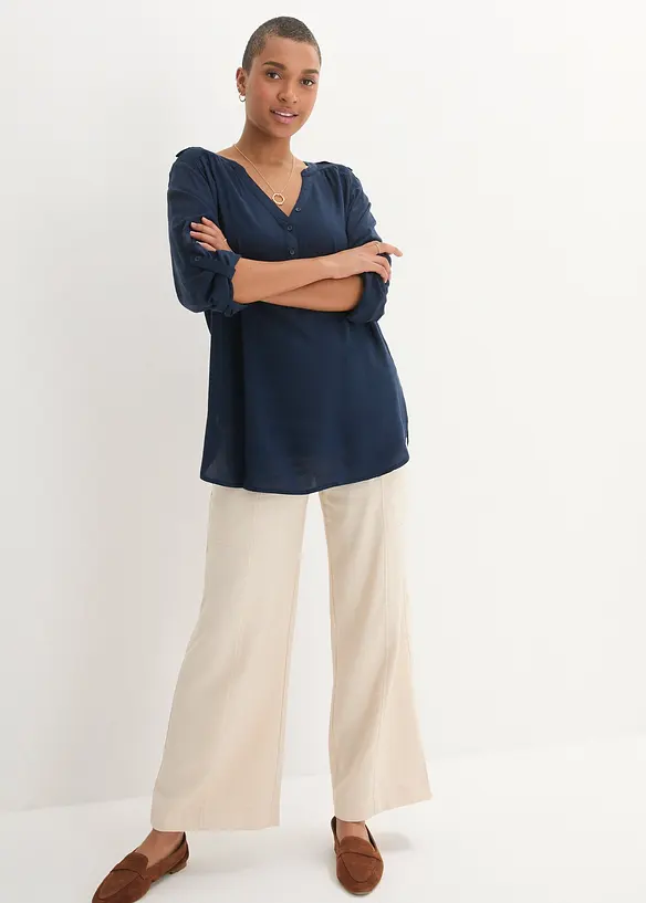 Tunika av mjuk viskos, bonprix