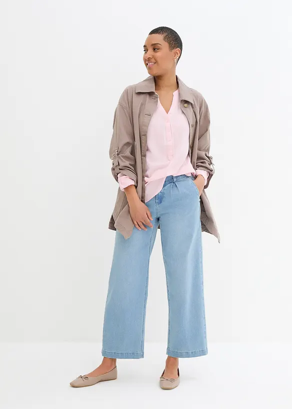 Tunika av mjuk viskos, bonprix