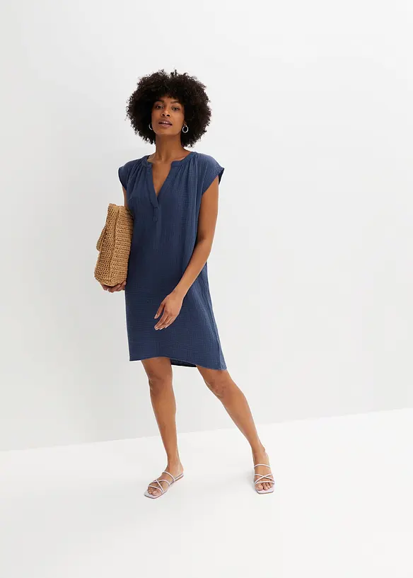 Muslinkl&auml;nning i bomull, bonprix