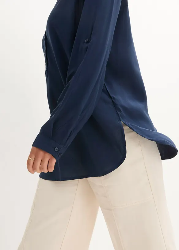 Tunika av mjuk viskos, bonprix