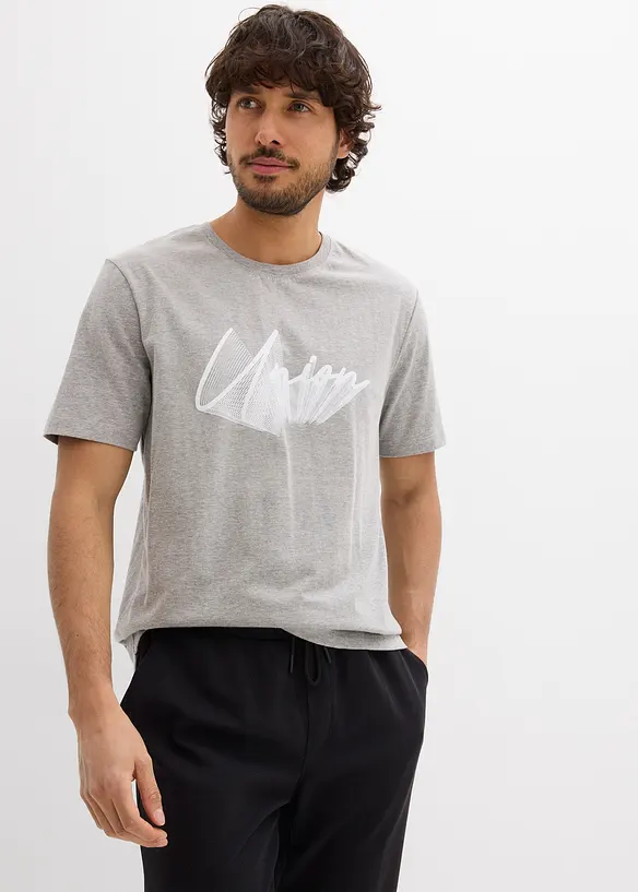 T-shirt med ekologisk bomull, bonprix