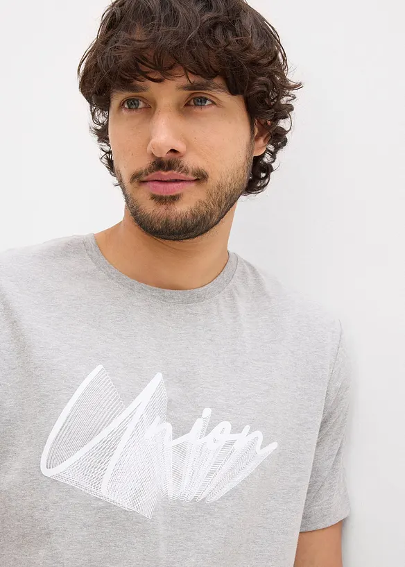 T-shirt med ekologisk bomull, bonprix