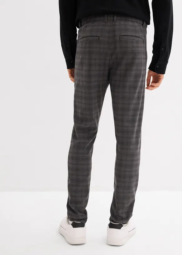 Stretchig kostymbyxa med &aring;tervunnen polyester, bonprix