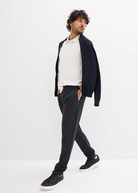 L&aring;ng&auml;rmad pik&eacute;tr&ouml;ja i extra mjuk bomull, normal passform, bonprix