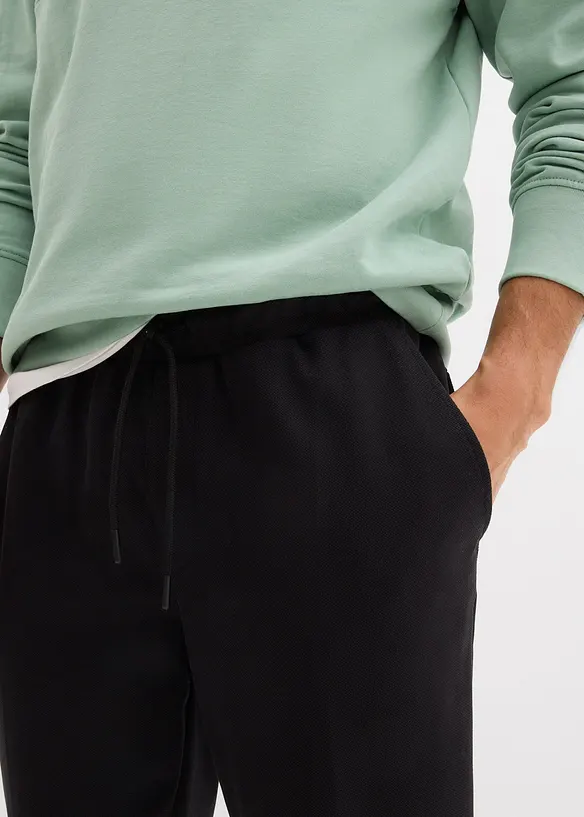 Pik&eacute;byxa i bomullsstretch, smal passform, bonprix