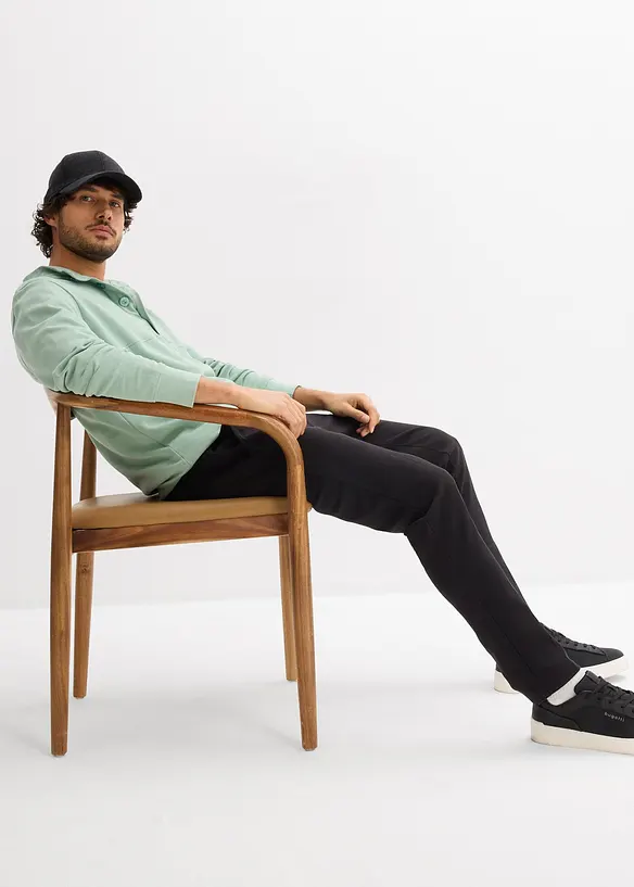 Pik&eacute;byxa i bomullsstretch, smal passform, bonprix