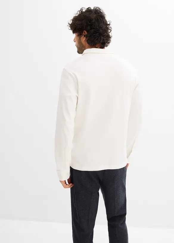 L&aring;ng&auml;rmad pik&eacute;tr&ouml;ja i extra mjuk bomull, normal passform, bonprix