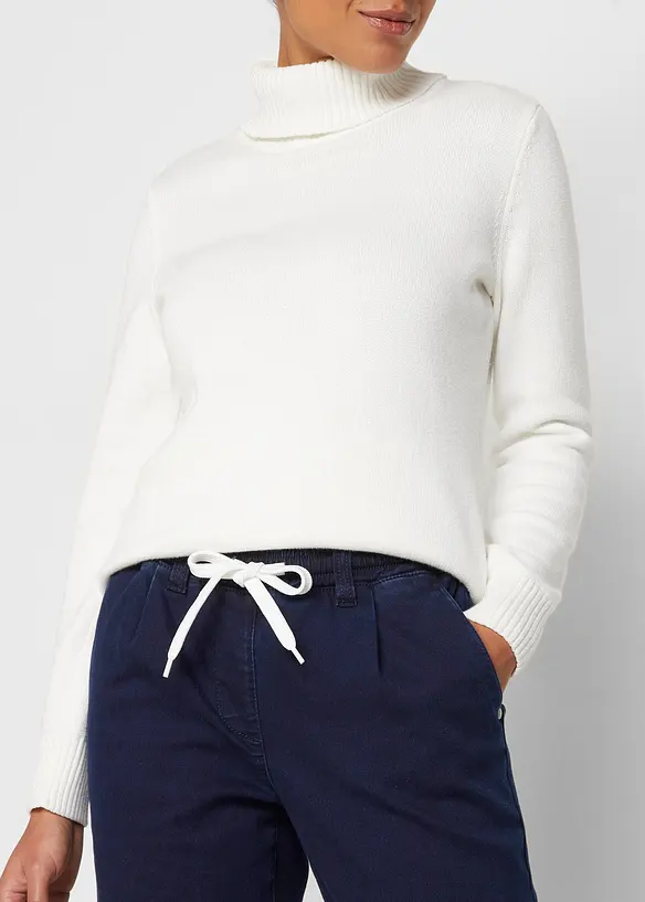 Termojeans med bekv&auml;m midja, bonprix