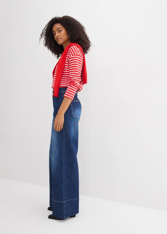 Wide Leg Jeans, High Waist, bonprix