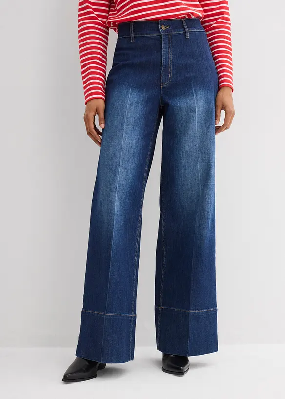 Wide Leg Jeans, High Waist, bonprix