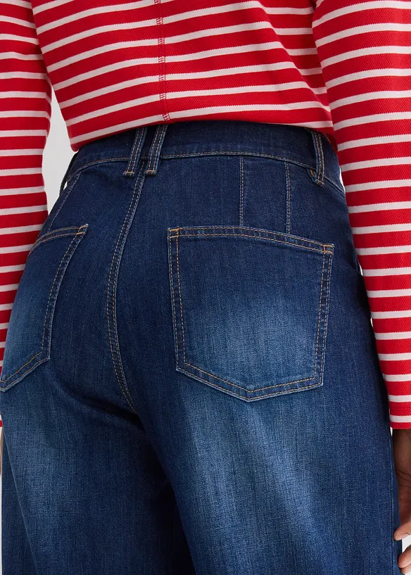 Wide Leg Jeans, High Waist, bonprix