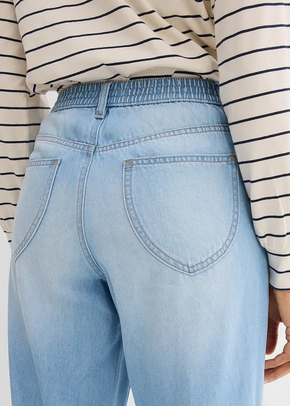 Wide Leg Jeans Mid Waist, bonprix