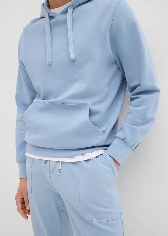 Sweatshirt med huva, normal passform, bonprix