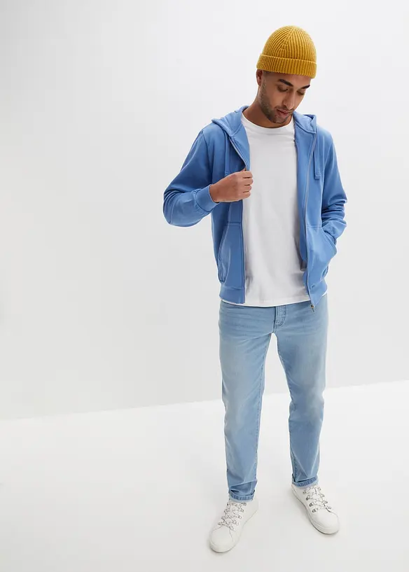 Munkjacka med dragkedja, bonprix