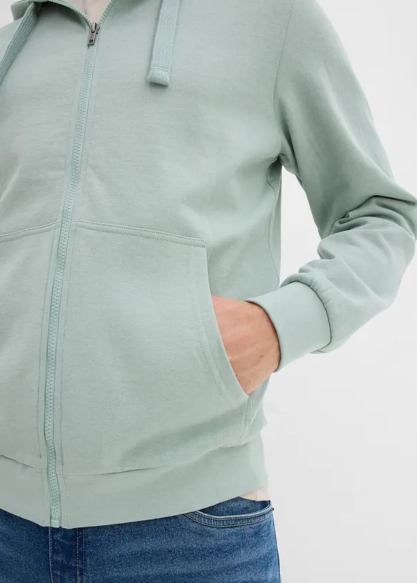 Munkjacka med dragkedja, normal passform, bonprix