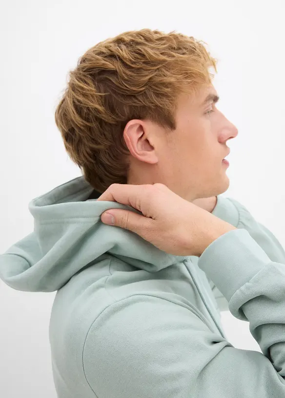 Munkjacka med dragkedja, normal passform, bonprix