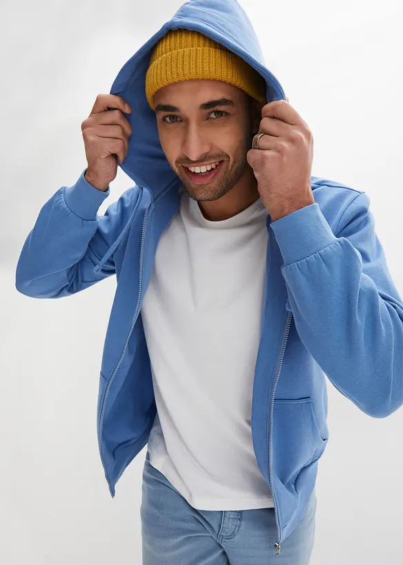 Munkjacka med dragkedja, bonprix