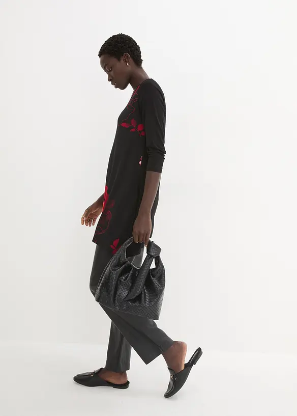 Skinnbyxa i lammnappa, bonprix