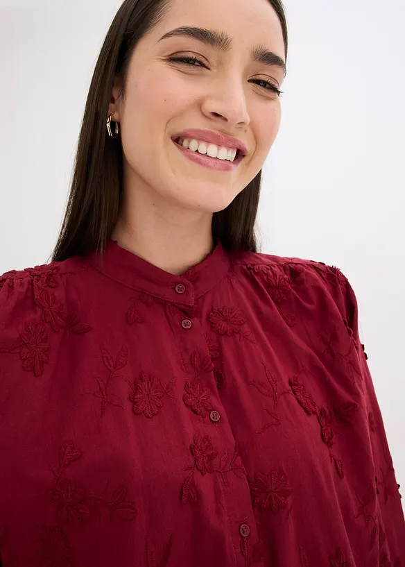 Blustunika i ren bomull, bonprix