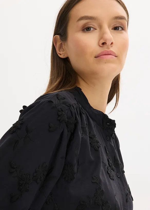 Blustunika i ren bomull, bonprix