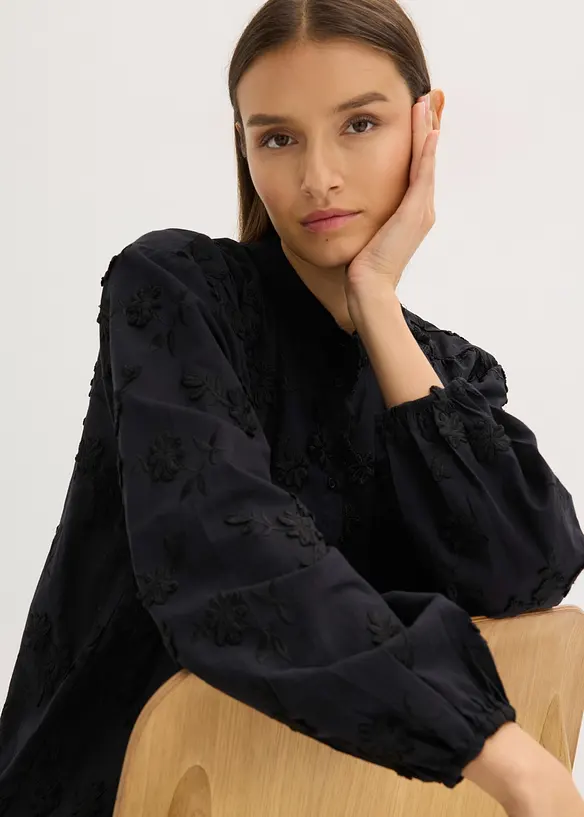 Blustunika i ren bomull, bonprix