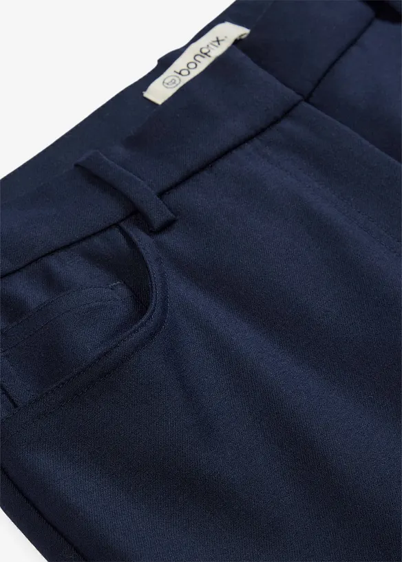 Byxa av ylleblandning i femficksmodell, bonprix