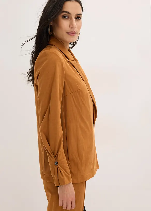 Kavaj av mockaimitation, bonprix