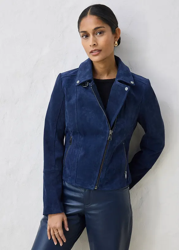 MC-jacka i mockaskinn, bonprix