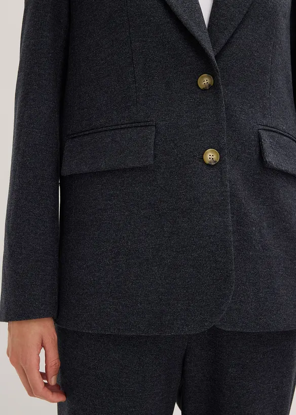 Enkelkn&auml;ppt stretchkavaj, bonprix