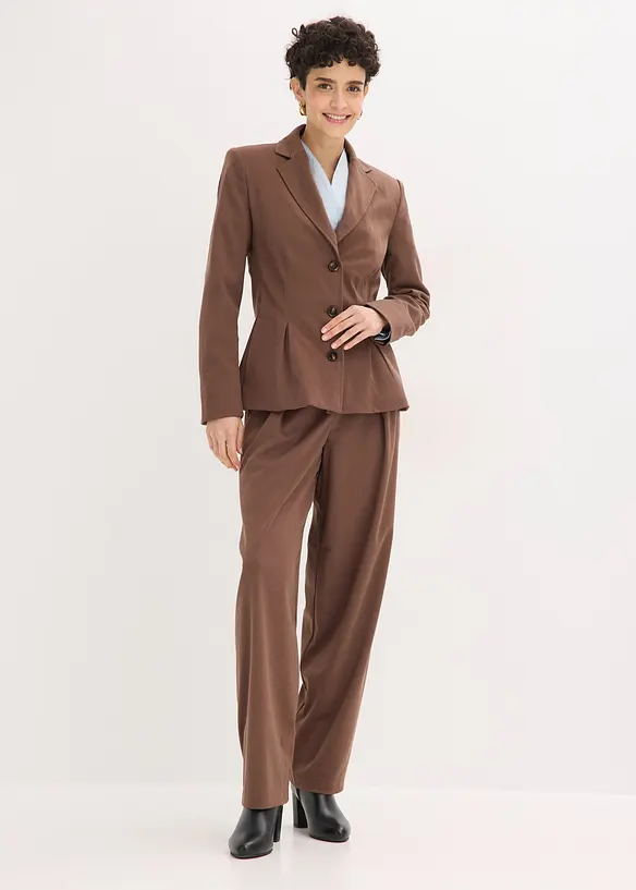 Kavaj med lagda veck, bonprix