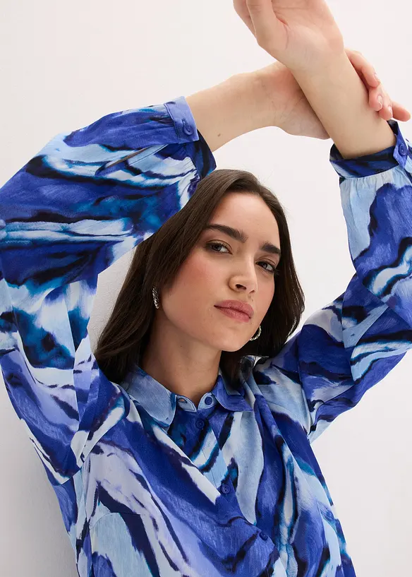 M&ouml;nstrad blus, bonprix