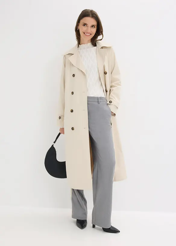 Kostymbyxa med bekv&auml;m midja, bonprix