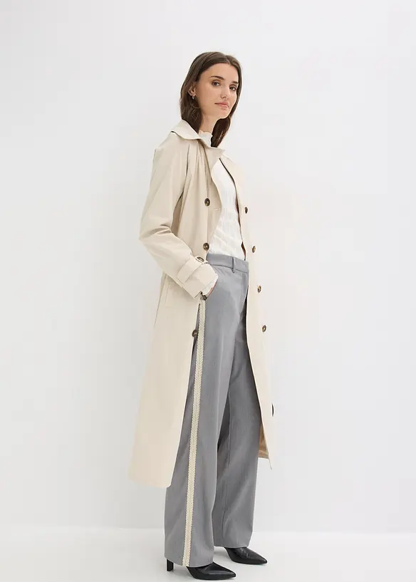 Kostymbyxa med bekv&auml;m midja, bonprix